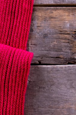 eski ahşap kurullarında örme ekose, kazak