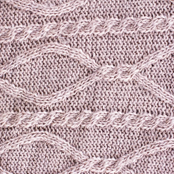 Lã de tricô textura — Fotografia de Stock