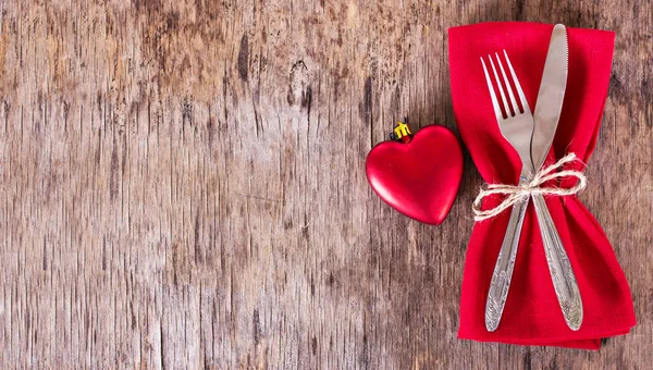 Serving on Valentine's Day. Royalty Free Stock Photos
