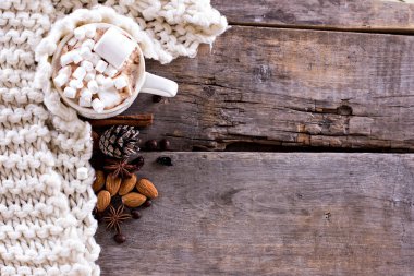 Kahve, Noel natürmort.