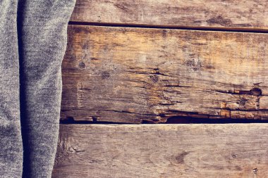 eski ahşap kurullarında örme ekose, kazak