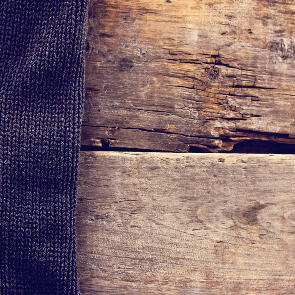 eski ahşap kurullarında örme ekose, kazak