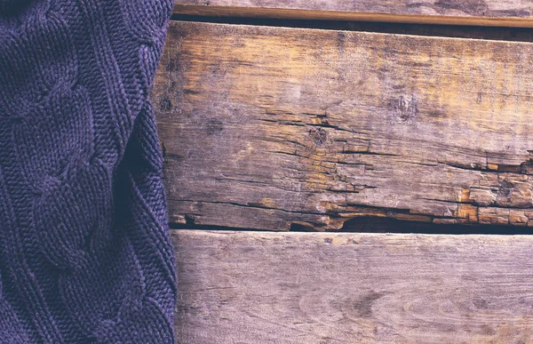 eski ahşap kurullarında örme ekose, kazak