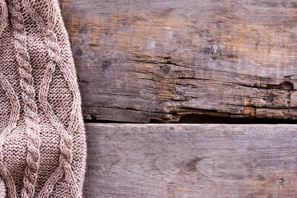 eski ahşap kurullarında örme ekose, kazak