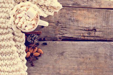 Kahve, Noel natürmort.