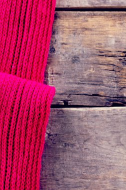 eski ahşap kurullarında örme ekose, kazak