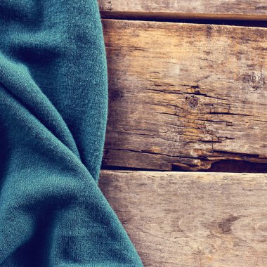 eski ahşap kurullarında örme ekose, kazak