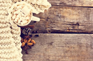 Kahve, Noel natürmort.