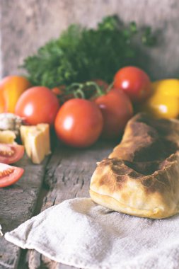 sebzeli meyveli turta