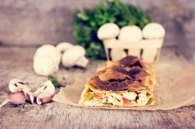 sebzeli meyveli turta