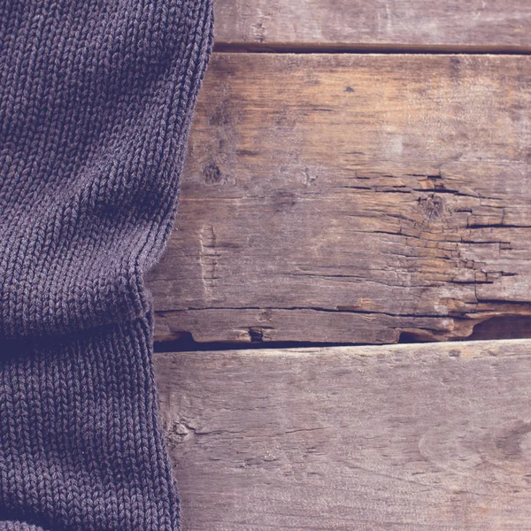 eski ahşap kurullarında örme ekose, kazak