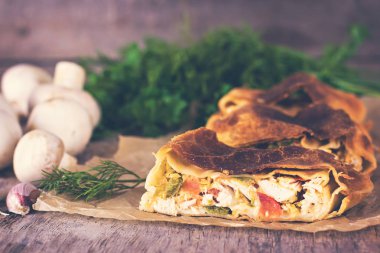 sebzeli meyveli turta