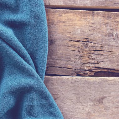 eski ahşap kurullarında örme ekose, kazak