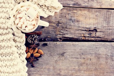 Kahve, Noel natürmort.