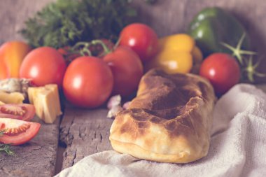 sebzeli meyveli turta