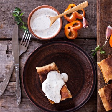 sebzeli meyveli turta