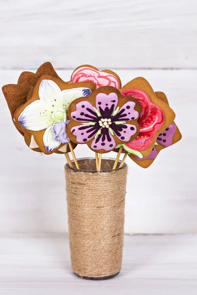 Cookies-flowers, gift on Mother's Day