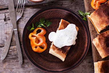 sebzeli meyveli turta