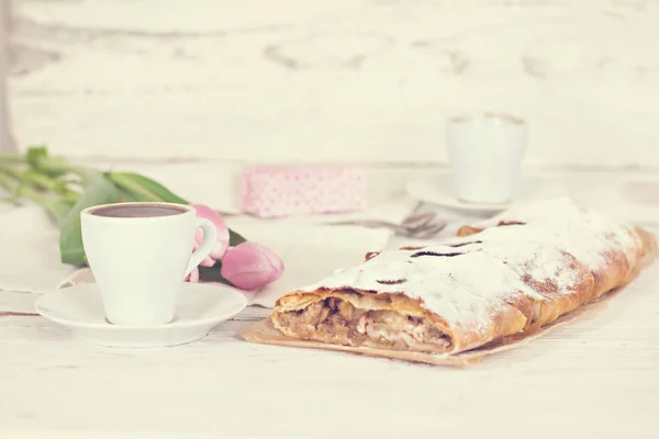 Strudel o pastel — Foto de Stock