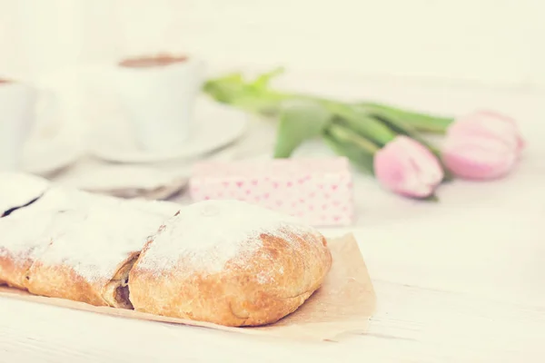 Strudel o torta — Foto Stock