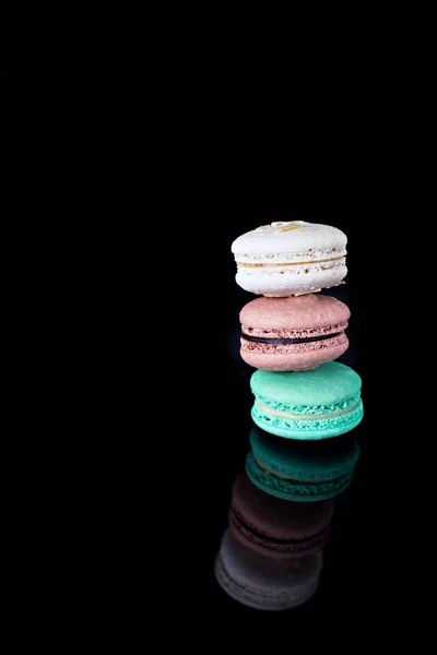 Tarka hagyományos macaroons — Stock Fotó