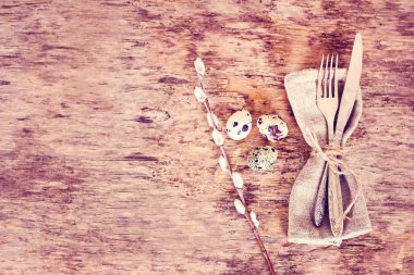 Paskalya natürmort. Paskalya yumurtaları.