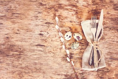 Paskalya natürmort. Paskalya yumurtaları.