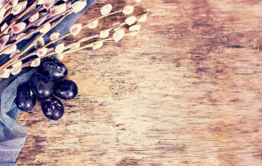 Paskalya natürmort. Paskalya yumurtaları