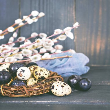 Paskalya natürmort. Paskalya yumurtaları