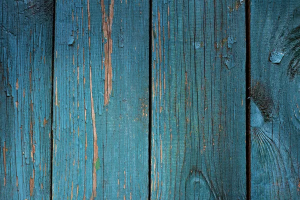 Oude houten achtergrond. Oude platen van turquoise kleur. — Stockfoto