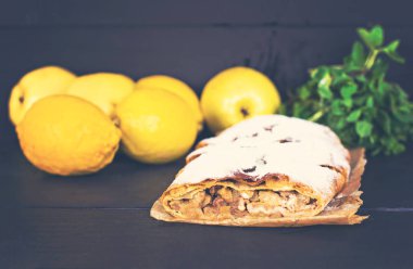 Meyveli turta, limonlu pasta 