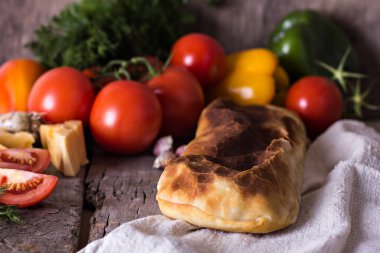 sebzeli meyveli turta