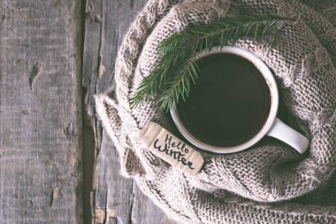 Kahve, Noel natürmort.