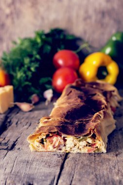 sebzeli meyveli turta