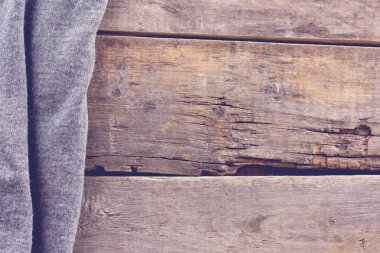 eski ahşap kurullarında örme ekose, kazak