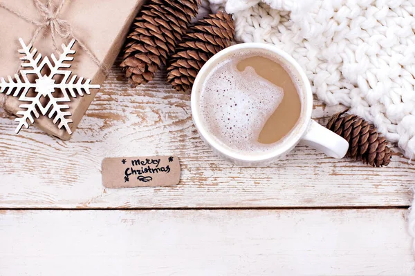 Kakao, kahve marshmallow ile