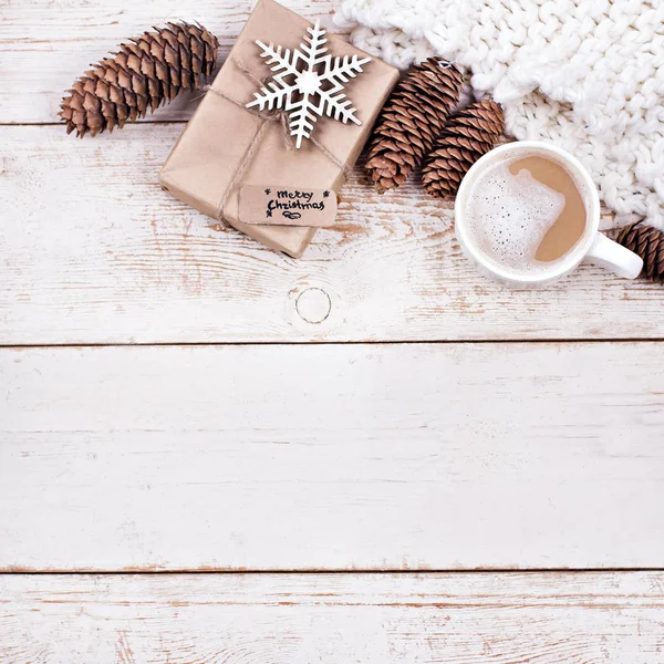 Kakao, kahve marshmallow ile