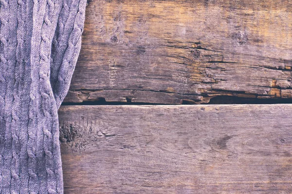 eski ahşap kurullarında örme ekose, kazak