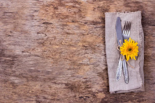 Çatal, bıçak, peçete, çatal bıçak takımı.