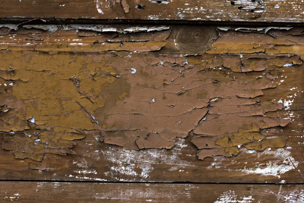 Very old, cracked brown board. — Stock Photo, Image
