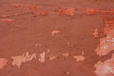 Eski duvar, kırık boya. 