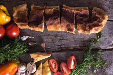 sebzeli meyveli turta