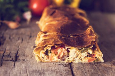 sebzeli meyveli turta