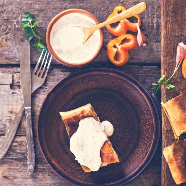 sebzeli meyveli turta