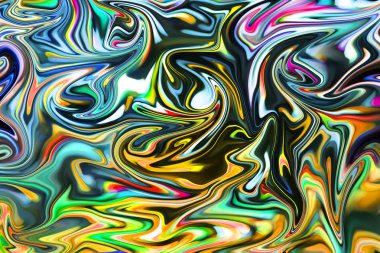 mermer doku. neon renkler