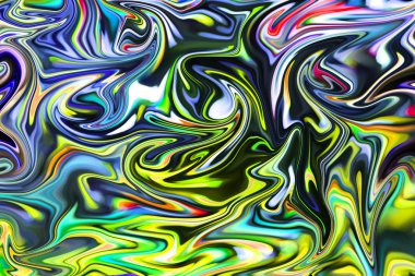 mermer doku. neon renkler