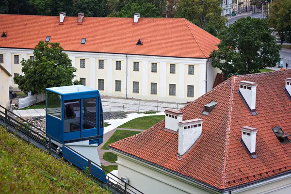 리투아니아 2019 리투아니아 빌뉴스에 탑으로 보이는 Vilnius — 스톡 사진