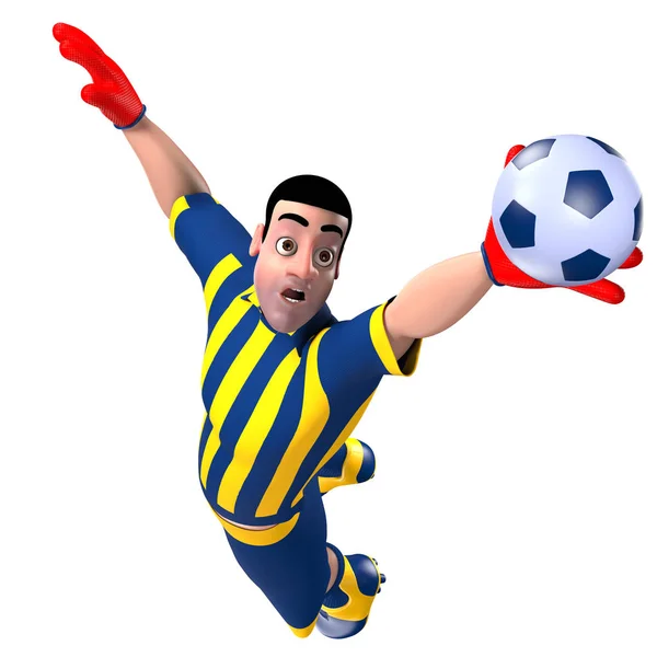 Goal keeper — Stockfoto