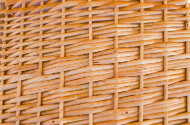 Bambu veya ahşap hasır arka plan.