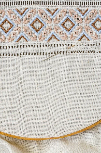 Etnik süsleme tasarımı. Hemstitch.